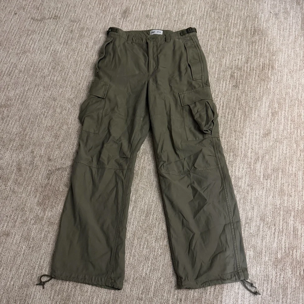 TNA Supply Olive Green Cargo Pants - Picture 1 of 4
